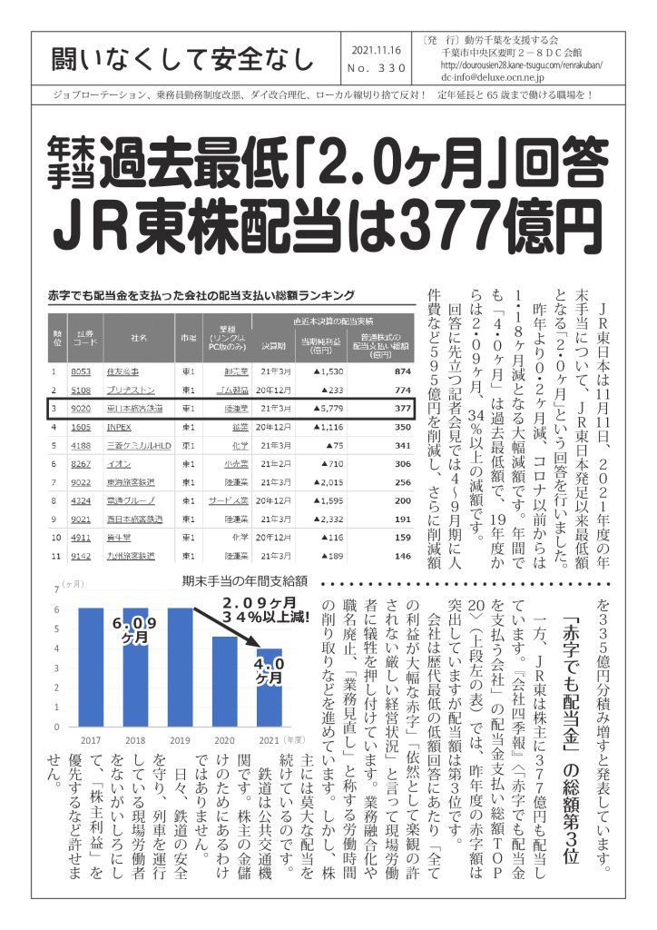 闘いなくして安全なし330のサムネイル